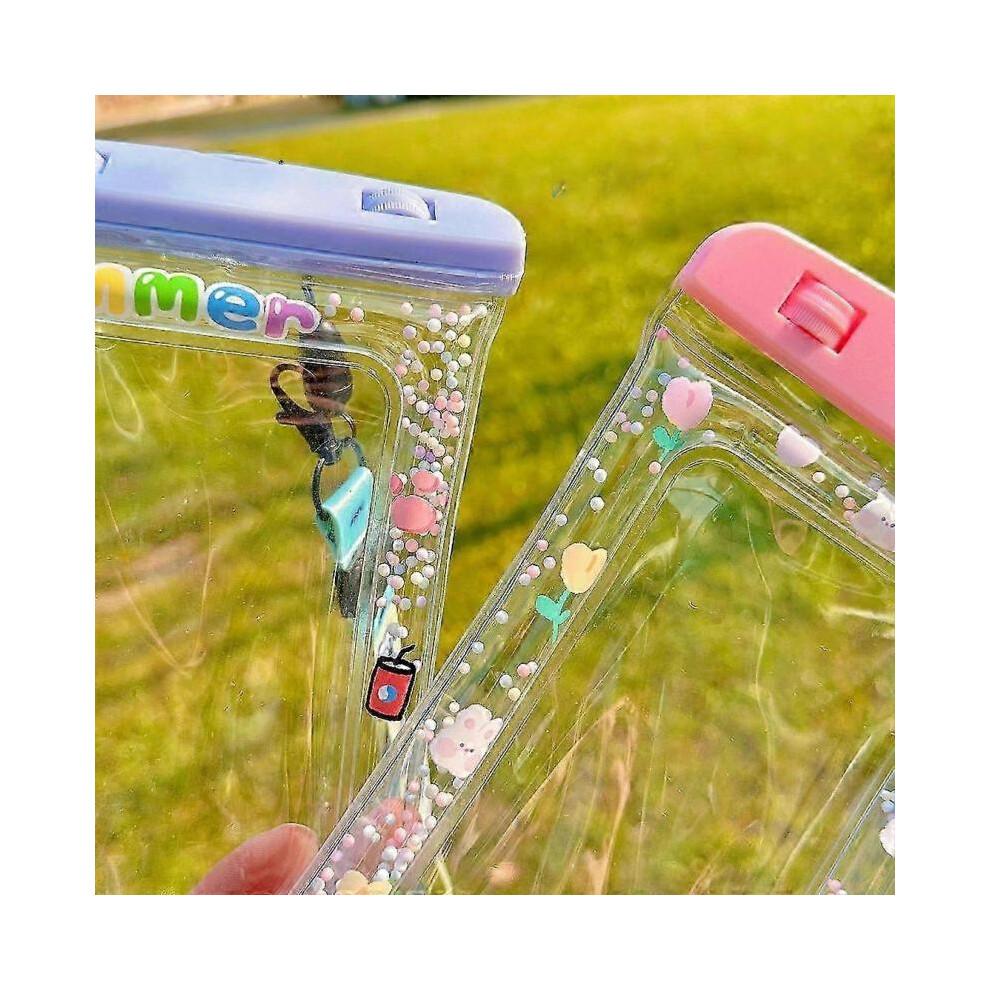 2pcs Waterproof Phone Pouch, Waterproof Phone Case IPX8 Waterproof Cellphone Dry Bag for Vacation Underwater
