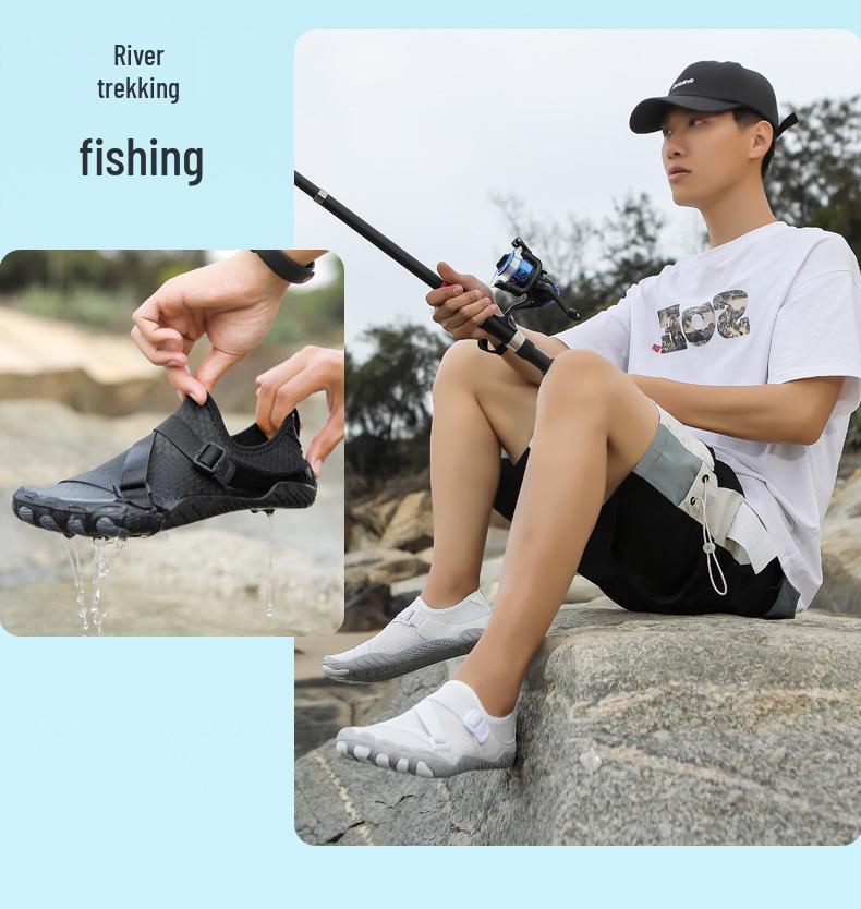 Быстросохнущие женские нескользящие пляжные и треккинговые туфли для занятий йогой в помещении и активного отдыха на природе