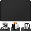 Коврик для кофе Hide Stain Rubber, коврик для кофеварки на столешницы, коврик для сушки кухонной стойки серый(30*40 см)