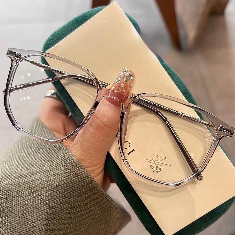 *Ready Stock* Anti Blue Light Blocking Glasses Clear Anti Radiation Glasses Replaceable Lens for Women/Men