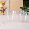 180ml Clear Plastic Cups with Lids - Sealable Disposable Containers for Catering, Parties, Desserts, Yogurt, Pudding & Snacks.