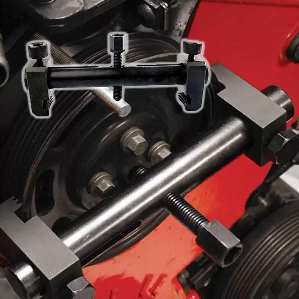 Инструмент для снятия шкива двигателя, регулируемый съемник коленчатого вала из сплава, инструмент для снятия шкива привода, инструмент для снятия коленчатого вала, шкив H1O1