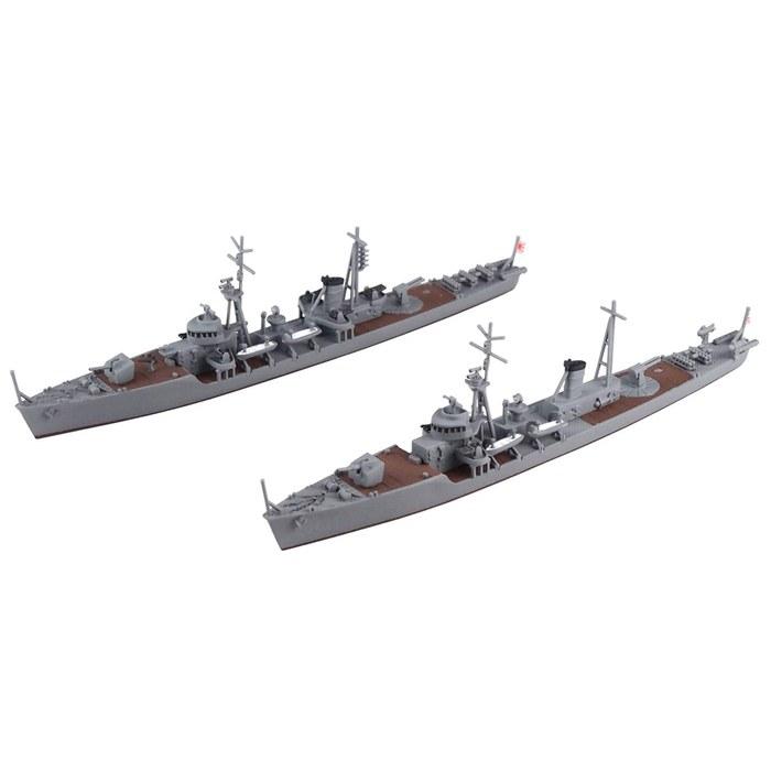 Pit Road 1/700 Skywave Series Japanese Navy Mizugumo-class Coastal Defense Vessel Mizugumo Plastic Model SPW52 Gray 29cm x 3cm x 13cm