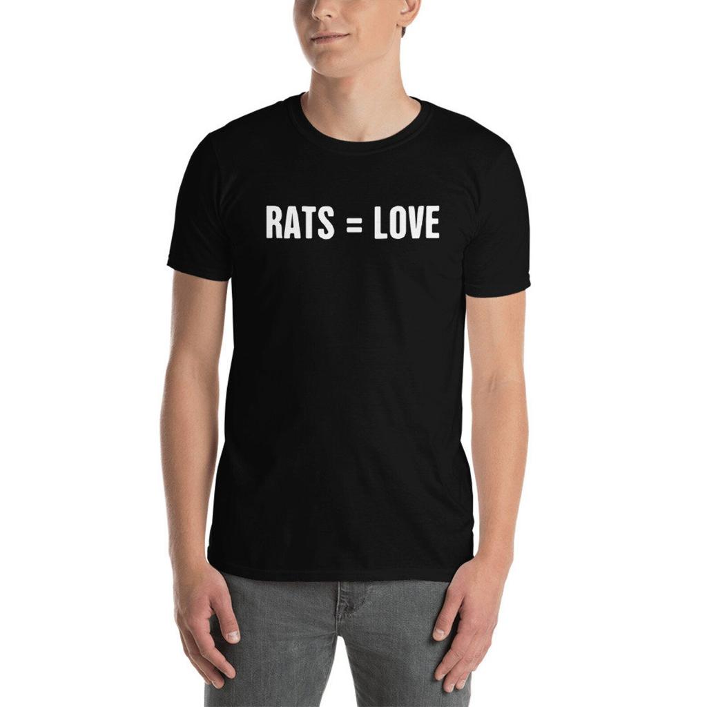 Funny Pet Rat T-Shirt (Unisex) / Fancy Rat Owner Gift - "Love"