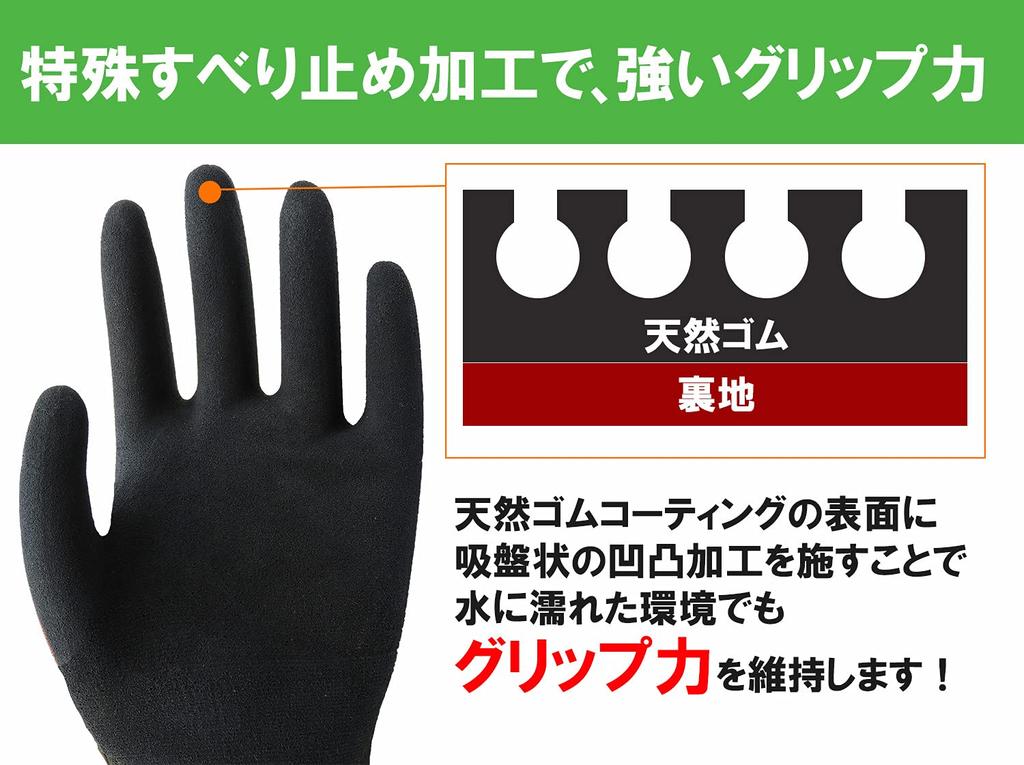 Рабочие перчатки Weed DEVOLG для транспортировки и склада, сенсорные, прочные, натуральные, средние, DE-360, рабочие, совместимые, с захватом, резиновые, (10 пар)