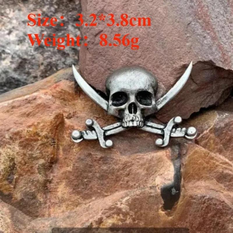 Хэллоуин Пин Череп Панк Значок Скелета Готическая Брошь для Ювелирного Аксессуара Подарки Оптом