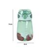 400ml Children Small With Scale Drinking Cup Transparent Water Bottle with Straw