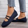 Women Elastic Knitted Flats Shoes Summer Breathable Soft Loafers Woman Lightweight Slip On Casual Shoes Mom Moccasins