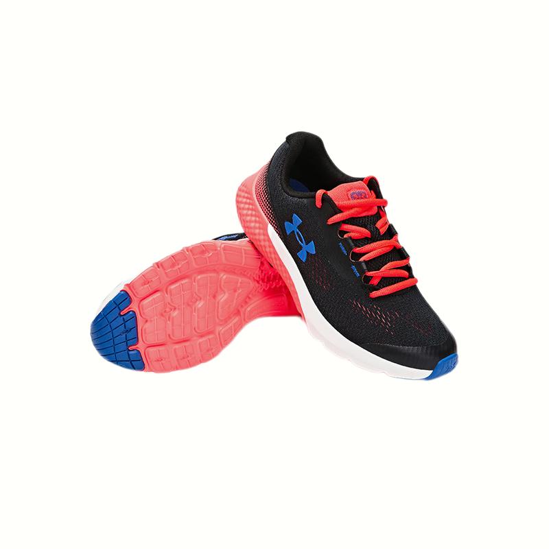 Under Armour Casual Comfortable Mesh Sneakers Kids Sneakers Black Pink 3027106