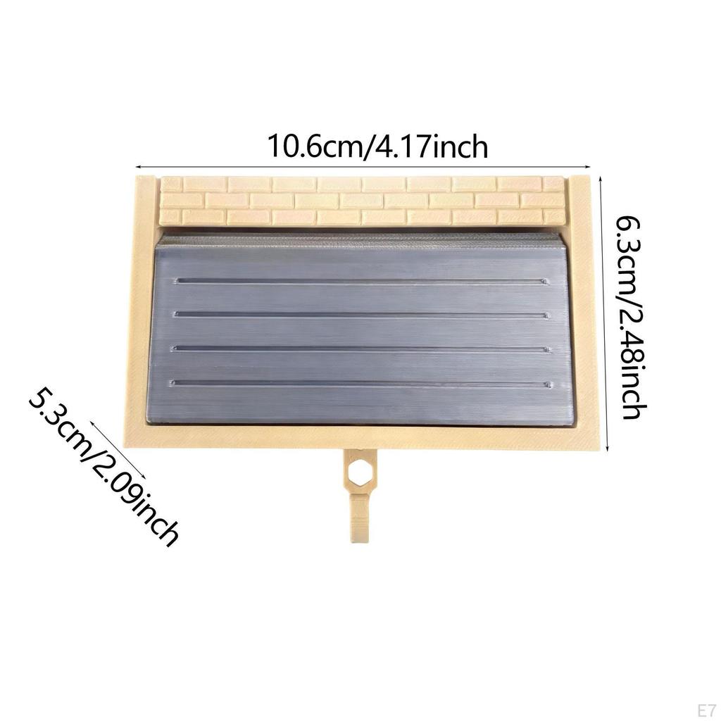 Car Garage Key Holder with Opening Door Keychain 3D Printed Opener Keys Rack for Entryway