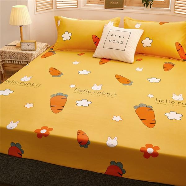 Waterproof Mattress Protector Cover Elastic Fitted Sheet Breathable Pad Bed Double 2 People Couple Bedspread No Pillowcase