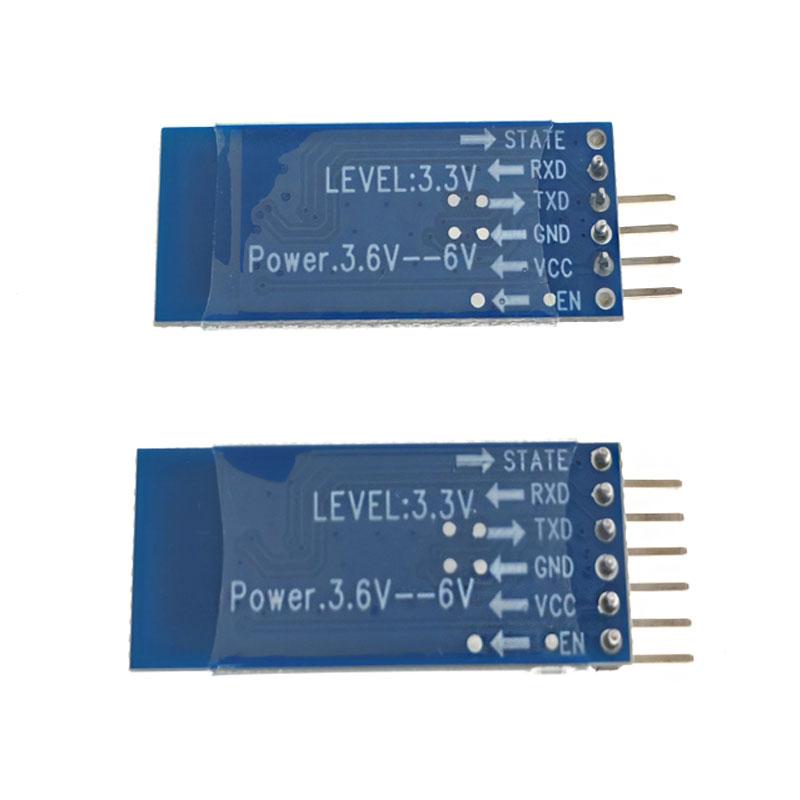 HC-05 HC-06 Мастер-Слейв 6Pin/4Pin Защита от обратной полярности, Интегрированный модуль Bluetooth последовательной передачи, Беспроводной последовательный для Arduino