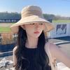 Korean Style Sunscreen Fisherman Hat Anti-UV Bow Bucket Hat Fashion Wide Brim Sun Hat  Girl