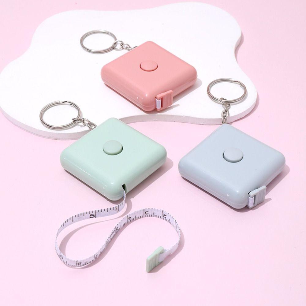 Retractable Measure Clothes Measuring Tape Square Measurements Tool New Sewing Accessories