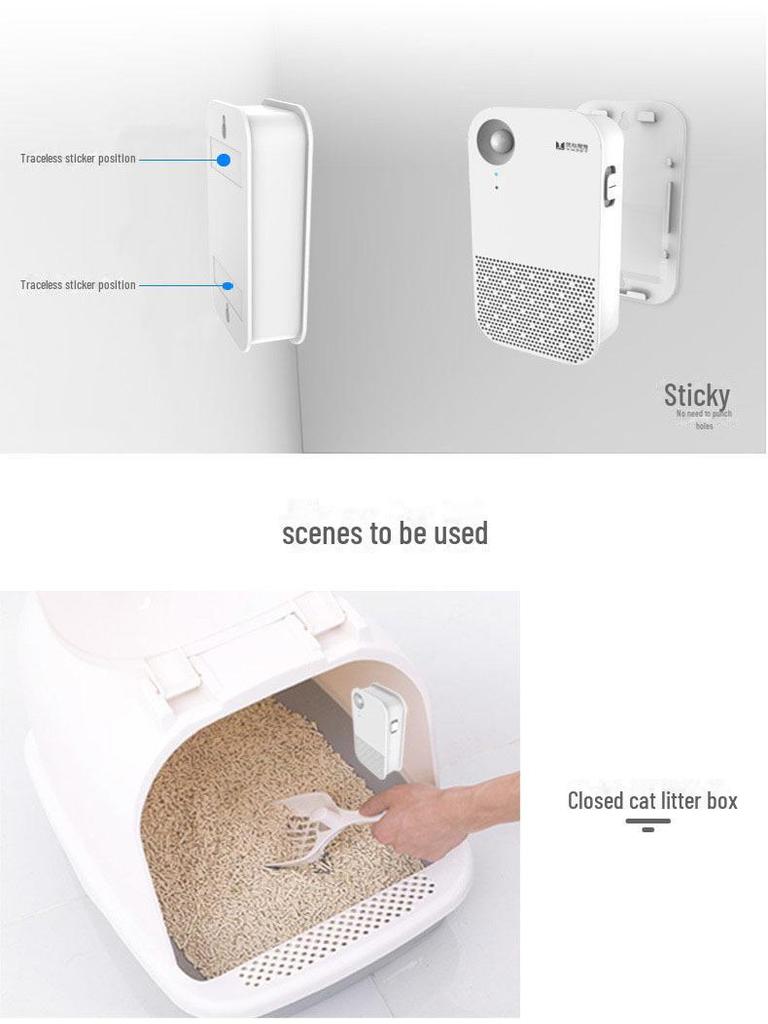 Очиститель воздуха Smart Sensor Pet и дезодорант для туалетов кошек и собак