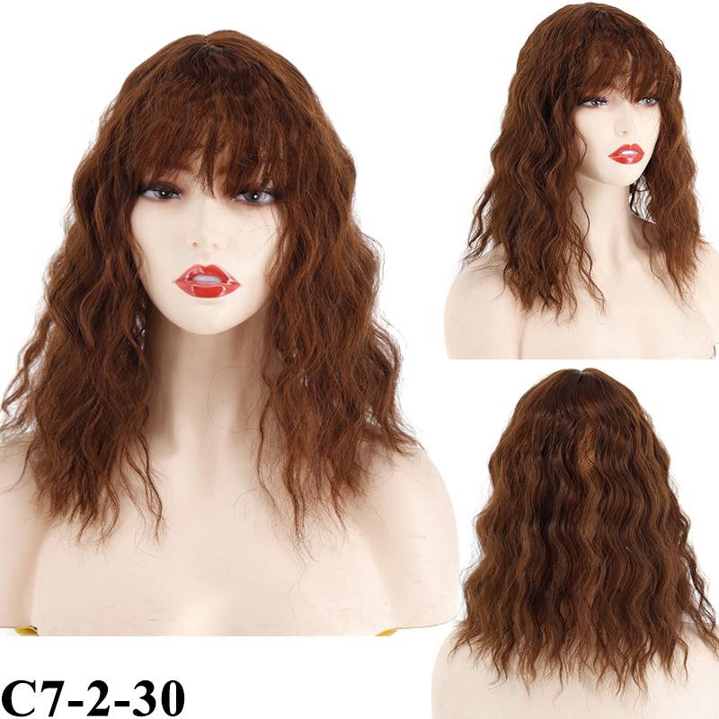 LISI HAIR Женские натуральные короткие волосы, заколка для волос на голове, чтобы покрыть выпадение волос, белые волосы, парик из синтетического волокна, ежедневное использование