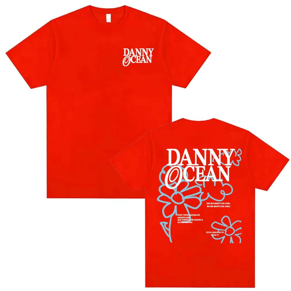 Danny Ocean Babyloh Girl Printed Tee Shirt Men Women Clothing Fashion Aesthetic Tshirt pure Cotton Pop music Streetwear