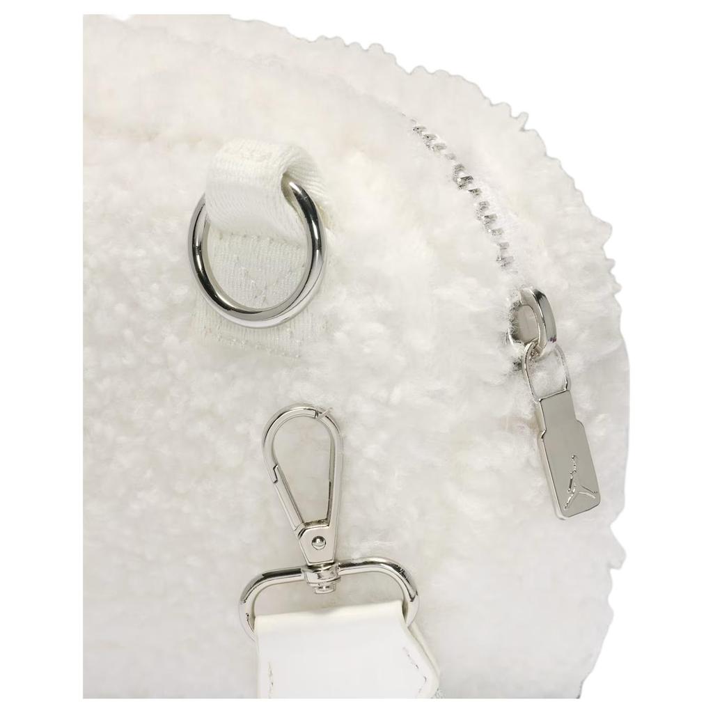 Jordan Золотой металлический логотип Jumpman Съемный чехол для наушников Сумка для камеры Полиэстер Сумка через плечо Обычные женские сумки Белый Светло-зеленый WA9166-782