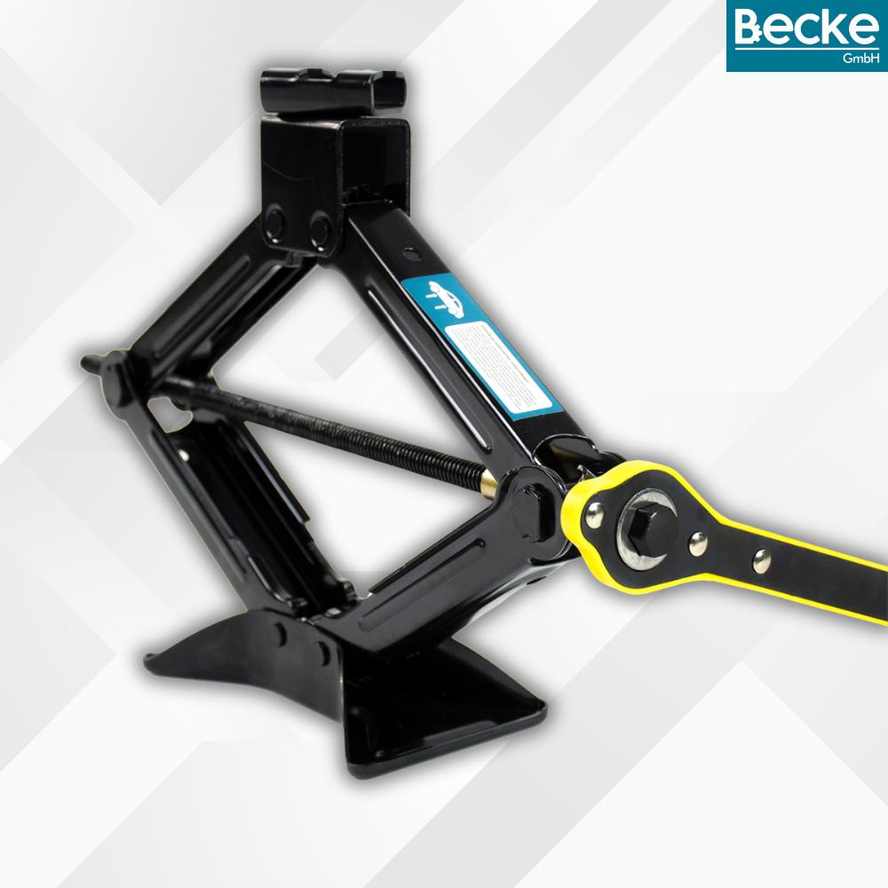 Car jack, trapezoidal jack, ratchet wrench, 1.5t, Father's Day