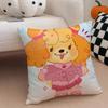 IIsabelle Cushion Cover Linen Pillow Case Soft Breathable Protective Couch Room Decoration