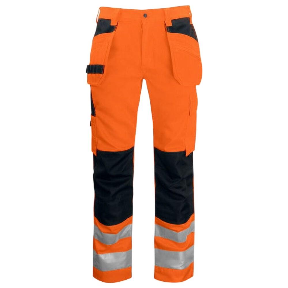Projob Mens Prio 6531 Hi-Vis Work Trousers