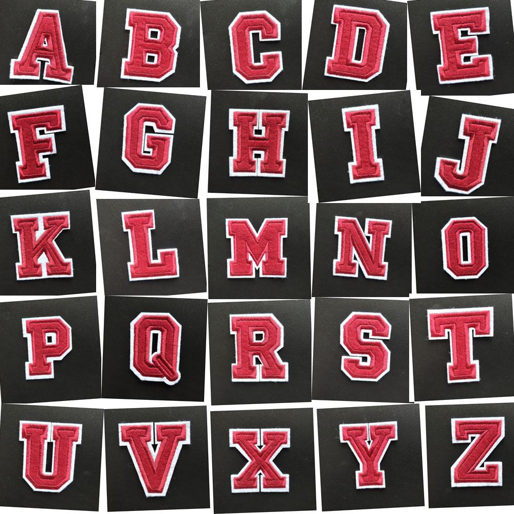 Пальто Одежда Алфавит Вышивка Шитье Ткань Одежда Вышивка Буквы Нашивки Аппликации Нашивки