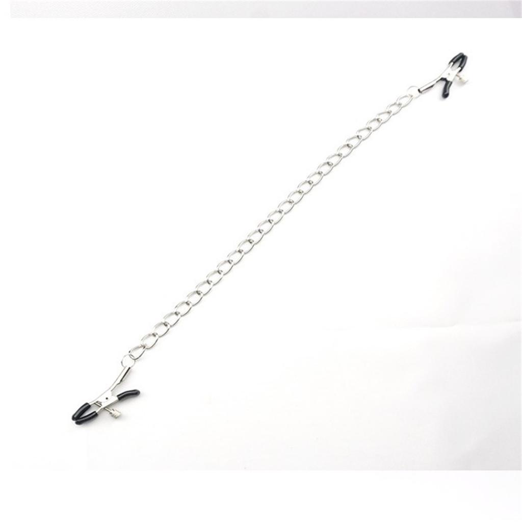 Регулируемые прижимные зажимы, зажимы, ювелирные изделия, не пирсинговые кольца для сосков с металлической цепочкой