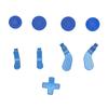 Metal Thumbsticks Replacement for Elite Controller Series 2 Core Includes 4 Joysticks 4 Paddles 1 Standard D Pads Blue