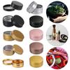 Multistyles Candle Jars Metal Box Refillable Bottles Aluminum Tin Jar Tea Cans Cosmetic Container