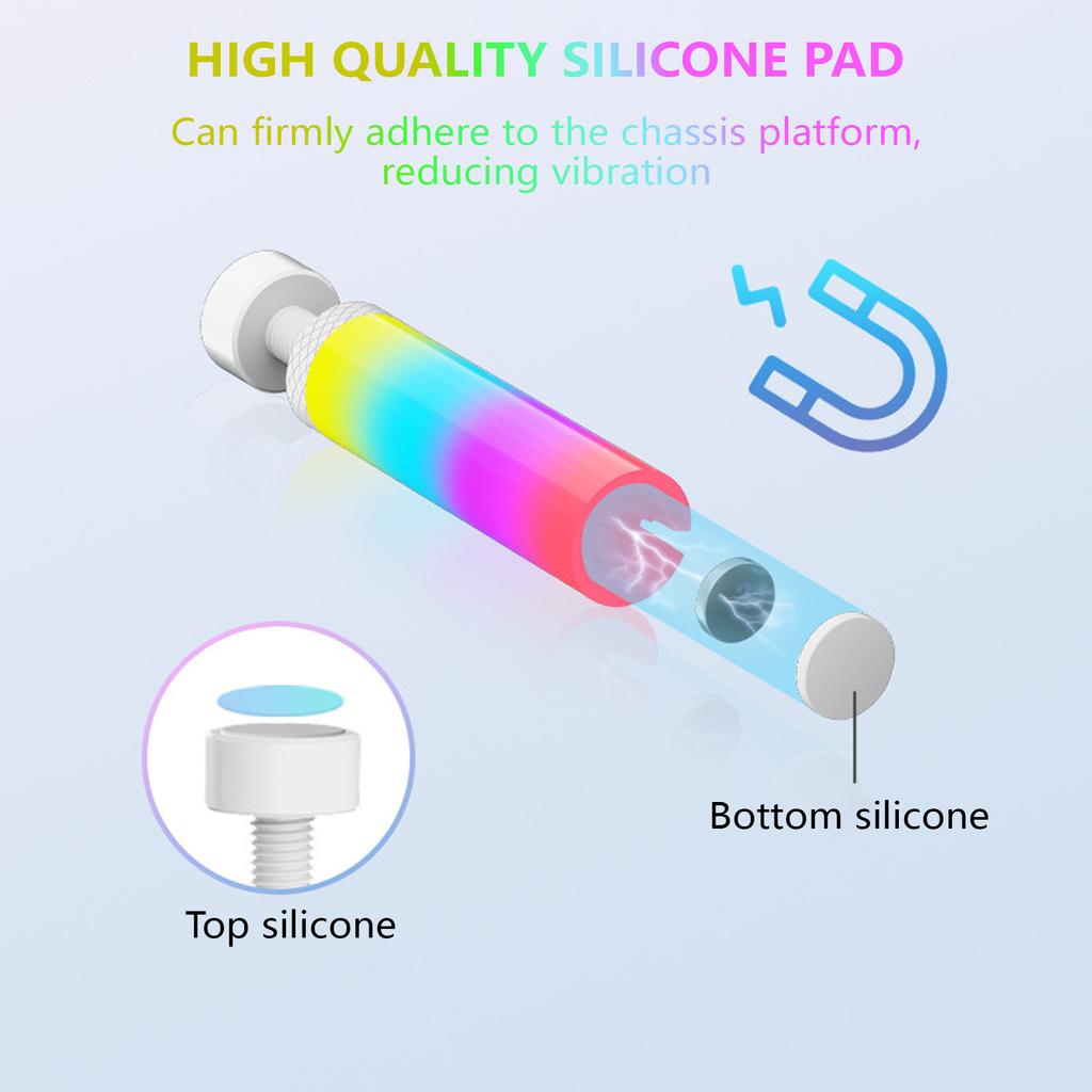 Кронштейн поддержки графического процессора 5V 3PIN ARGB Скоба для графической карты Подставка для графического процессора Регулируемая высота Держатель провисания видеокарты Кронштейн