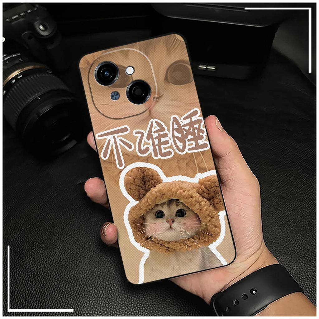 Couple Cute Phone Case For Tecno POP9 4G/Spark GO 1/GO1S/KL4 Full Wrap Protective Anti-knock Dirt-resistant Graffiti TPU