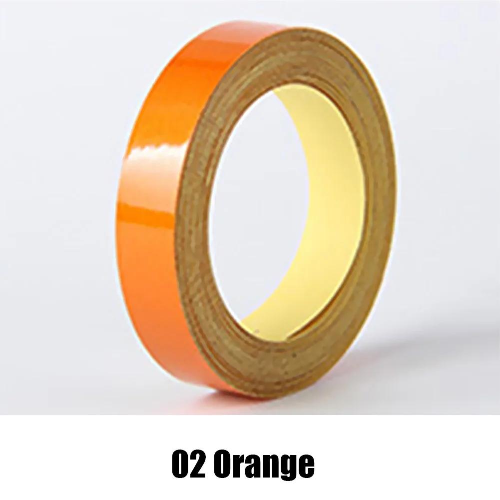 5m Reflective Tape Car Reflective Stickers Motorcycle Bicycle Reflector Safety Warning Rim Decal Tape Car Accessorie Decoration