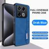 Для infinix Note 40 pro 5G Чехол Роскошная Матовая Кожа Модный Дизайн Ударопрочный Для infinix Note 40 pro Задняя Жесткая Крышка Funda
