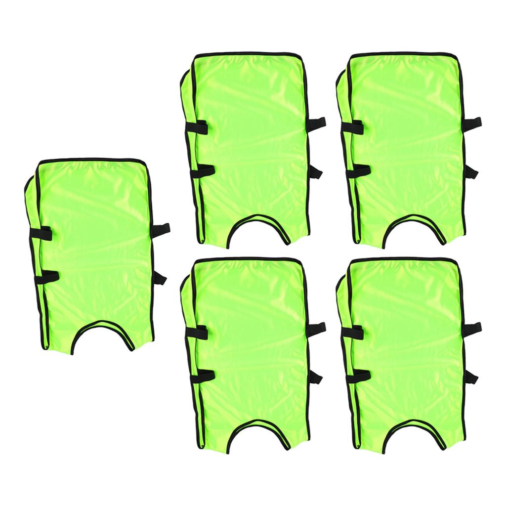 5 шт. детские тренировочные жилеты без рукавов тренировочные Pinnies круглый вырез майка для футбольных видов спорта