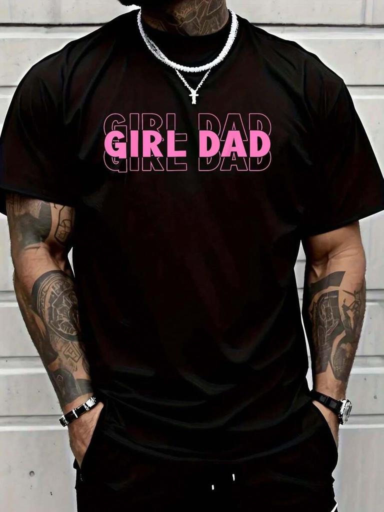 Unisex Clothing Pink Dad T-Shirt