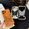 3D Гальванизированный Чехол-бабочка с Охлаждением для iPhone 17 Pro Max и Apple 15/14
