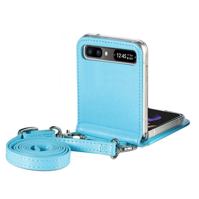Чехол-книжка из кожи с защитой от царапин для Samsung Galaxy Z Flip 3 Flip4 Flip 4 5g Flip3, простой матовый чехол для мобильного телефона