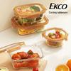 EKCO Corning 750ml Square Glass Food Storage Container