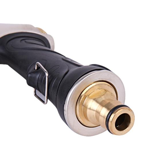 Yousheng Handheld Hose Nozzle 9 Adjustable Patterns Hose Spray Nozzle Heavy Duty Slip Resistant Water Sprayer for Cleaning Watering Lawn Garden