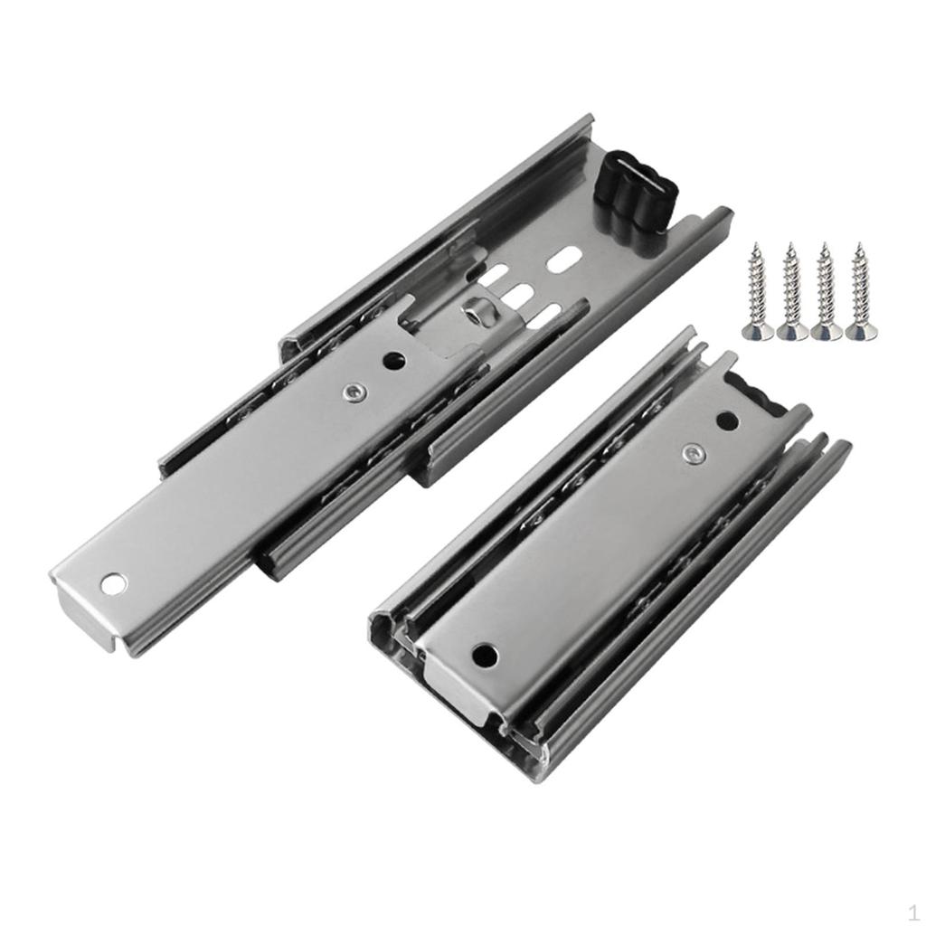 Cabinet Drawer Slide Rails, Practical, Sturdy, Silent, Easy Installation Guide, Guides