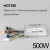 24V/36V/48V 250/350W/500W Electric Bike Controller with display Electric Bicycle Conversion Kit Accessories