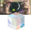 Dichroic   Prism Colorful Glass   Prism for Physics Teaching Research Decoration Art Education
