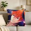 OObey Me Anime BBeelzebub Cartoon Printing Pillowcase Customized Pillow Cover for Sofa Home Decor