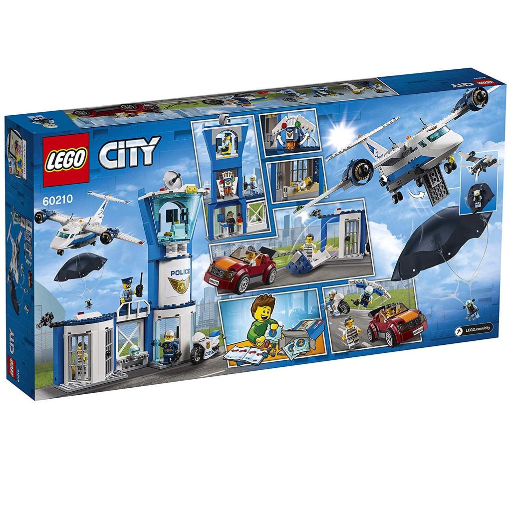 LEGO City Sky Police Command Base 60210 Block Toy Boys Car
