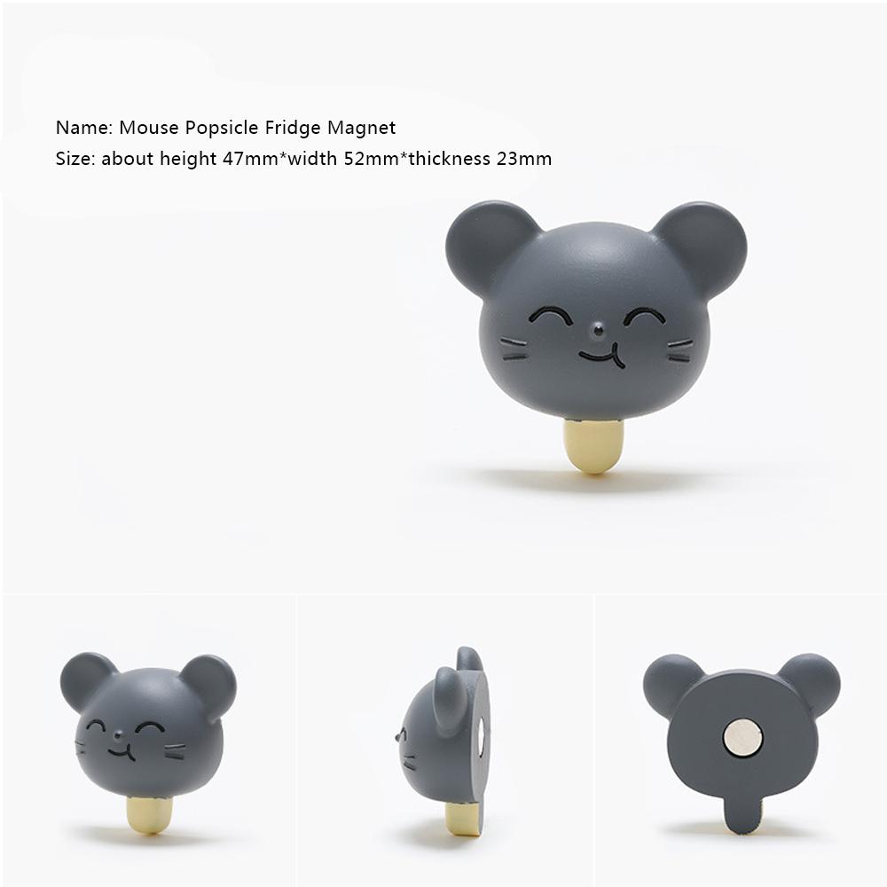 Различные стили животных мультфильм смолы 3D наклейки на холодильник милый дизайн личности сообщение Post-It заметки украшение дома