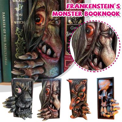 Украшение Folulus Monsters, книжная полка из смолы, скульптура, украшение для домашнего рабочего стола, поделки