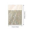 Self Adhesive Flower Nail Stickers 5D Nail Decals DIY Shell Light Nail Stickers  Women