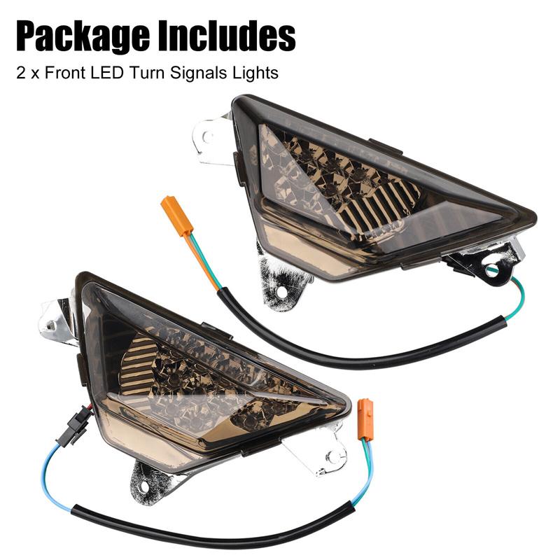 Front Turn Signal Indicator For Kawasaki Ninja 250 300 400 650 1000 Zx6R 2013-2021 2020 18 Motorcycle Accessories Light