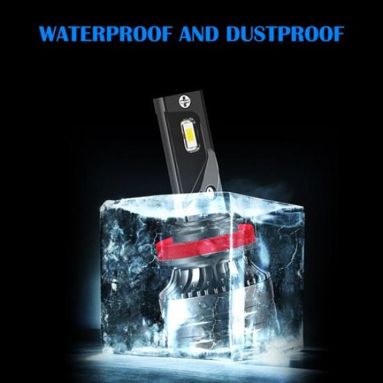 Для Ford Transit-150 2015 2016-2019 Светодиодные лампы для фар Дальний/Ближний свет Белый 4x