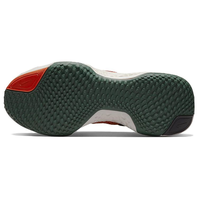 Nike ZoomX Invincible Run Flyknit 2 Team Orange Мужские кроссовки Gorge-Green Sail Black DV2149-800